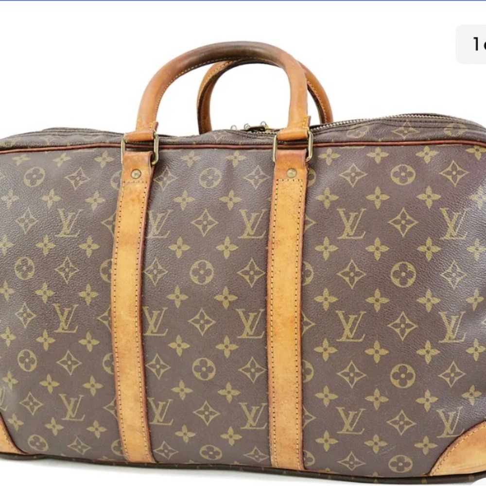 Auth LOUIS VUITTON Sac 3 Poches 50 Monogram Suitcase Travel Bag